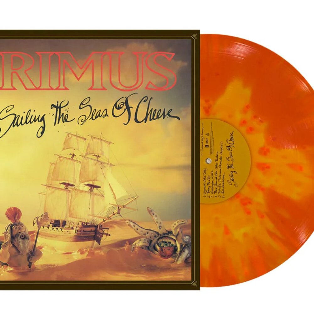 Primus Sailing The Seas Of Cheese LP ~ Exclusive Colored Vinyl ~ New/Sealed!